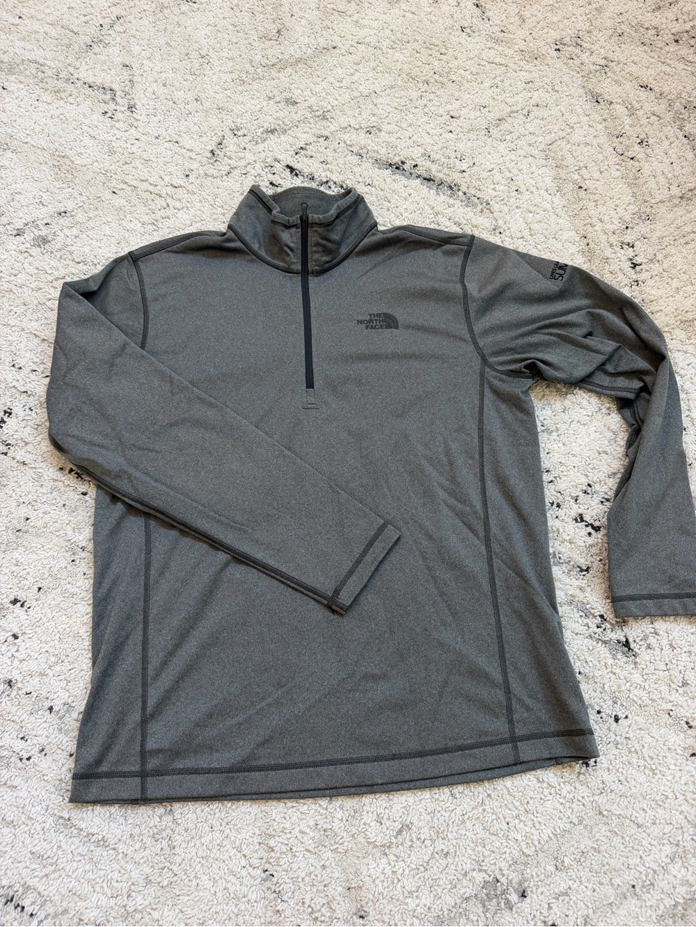 The North Face Men’s Gray Half-Zip Performance Top